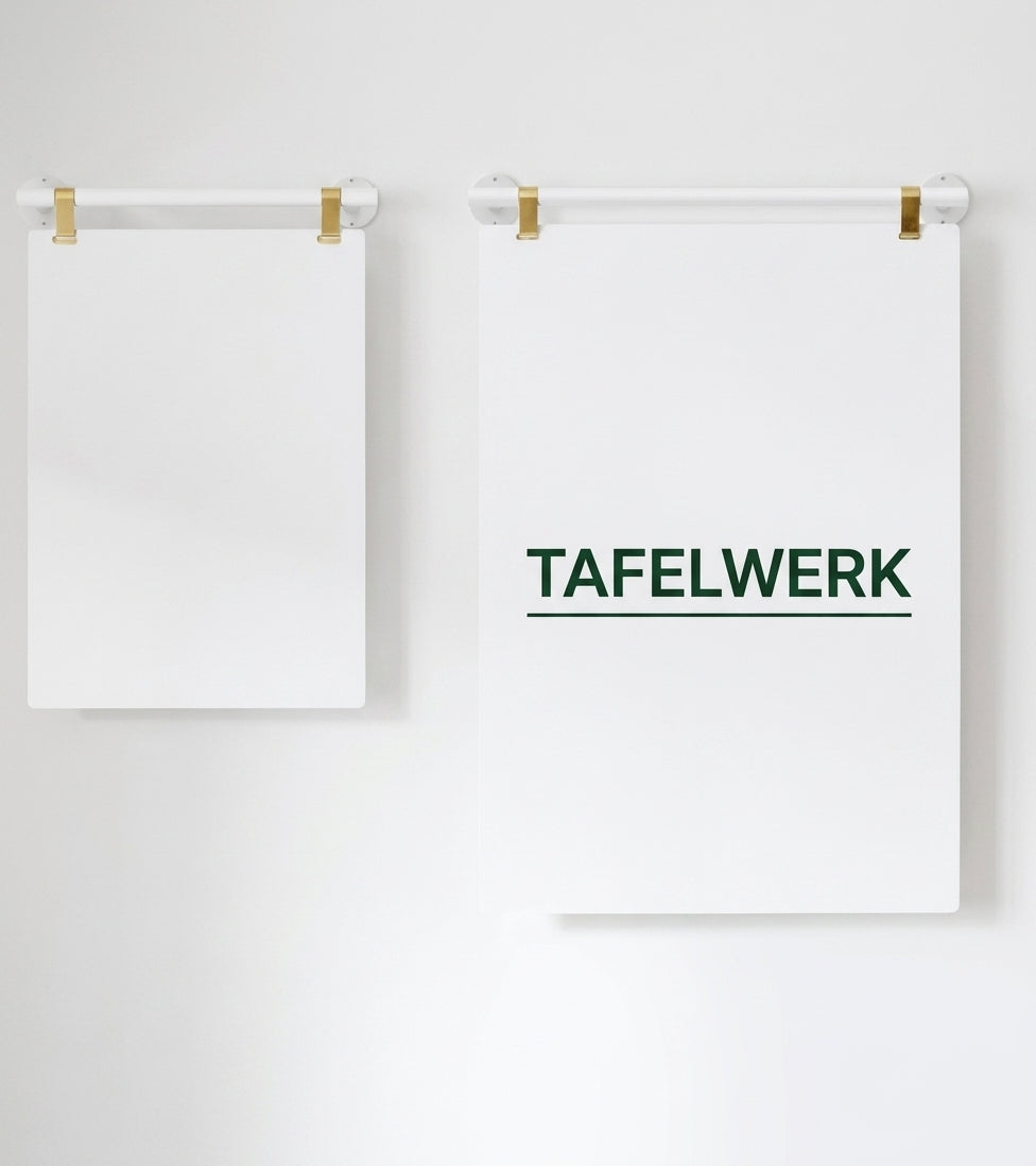 Hängende Menü-Tafel